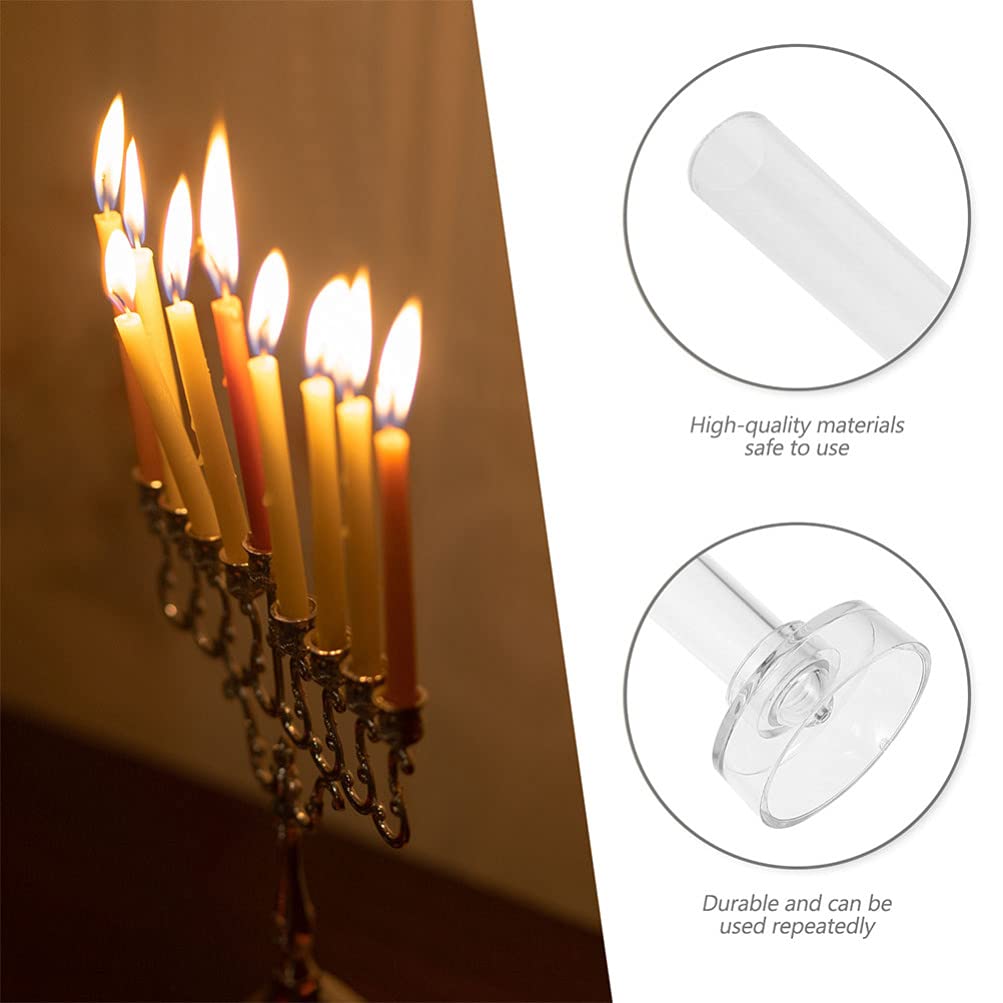 EXCEART 2pc Taper Candle Molds for DIY Scented & Flower Candles - Wedding & Home Decor