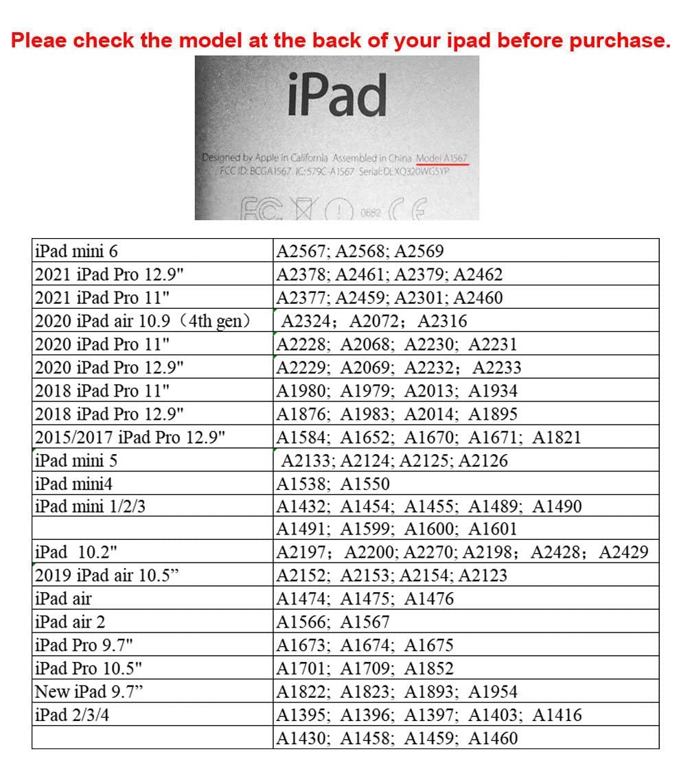 Personalized Distressed Grey Leather iPad Case for iPad mini 6/5, iPad 10.2/10.5/9.7, iPad Pro 12.9 - Portfolio Style with Apple Pencil Holder (601B) - Perfect for Business, Travel & Everyday Protection