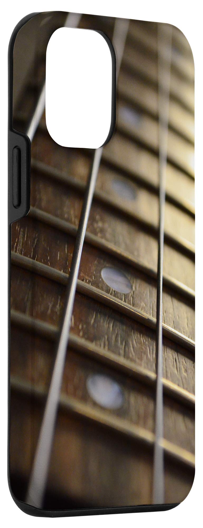 iPhone 12 Mini Bass Guitar Design Case - 4 String Electric Bass Phone Cover for Musicians & Music Lovers - Perfect for Concerts, Band Practice & Music Performances