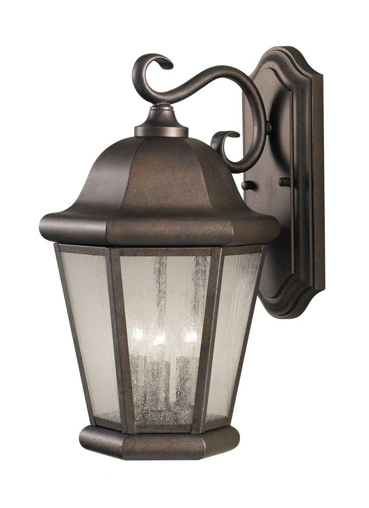 Sea Gull Lighting OL5902CB Martinsville Large 3-Light Outdoor Wall Lantern - 17