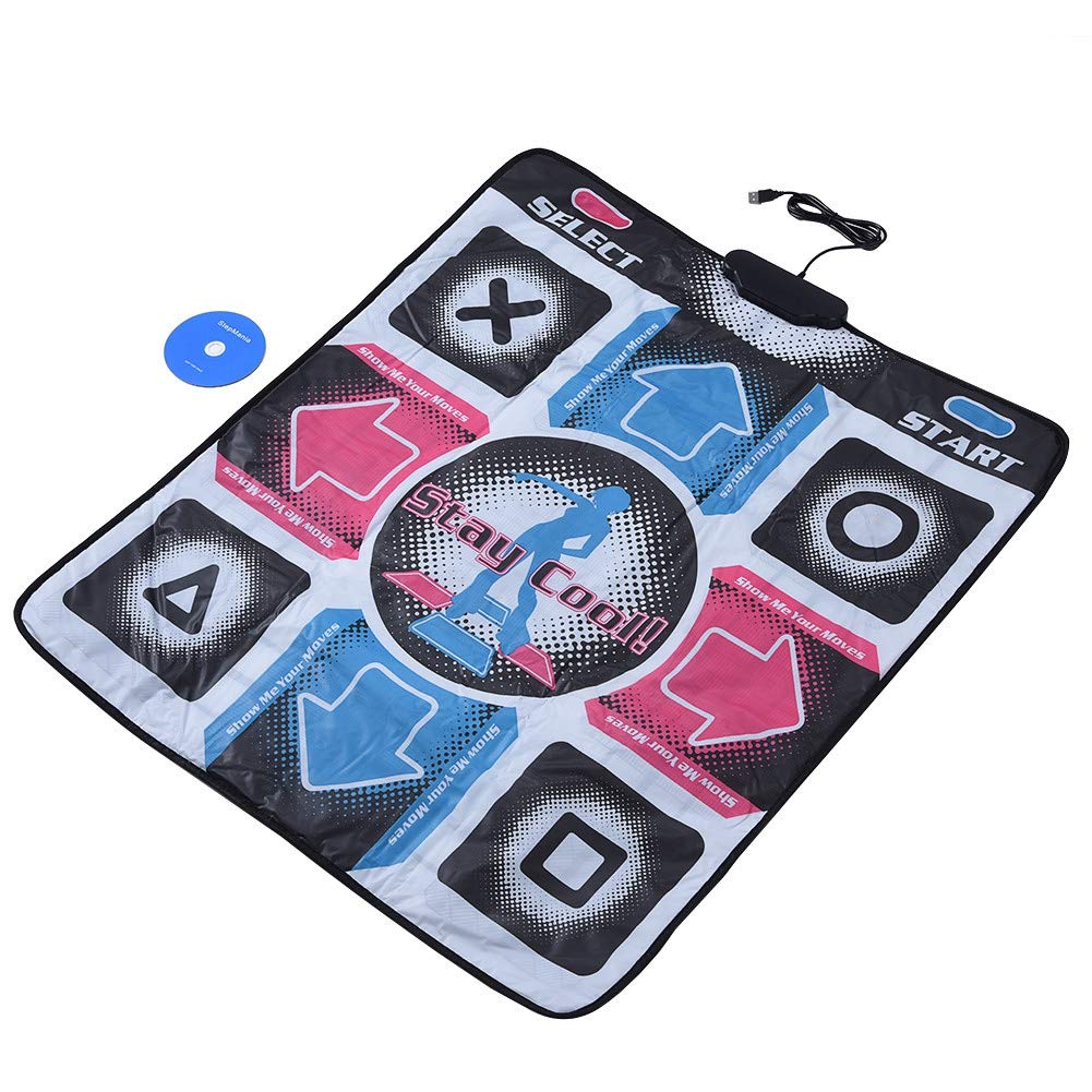 Vikye Non-Slip Dance Mat for PC/TV - USB Dance Pad Controller for Home Fitness