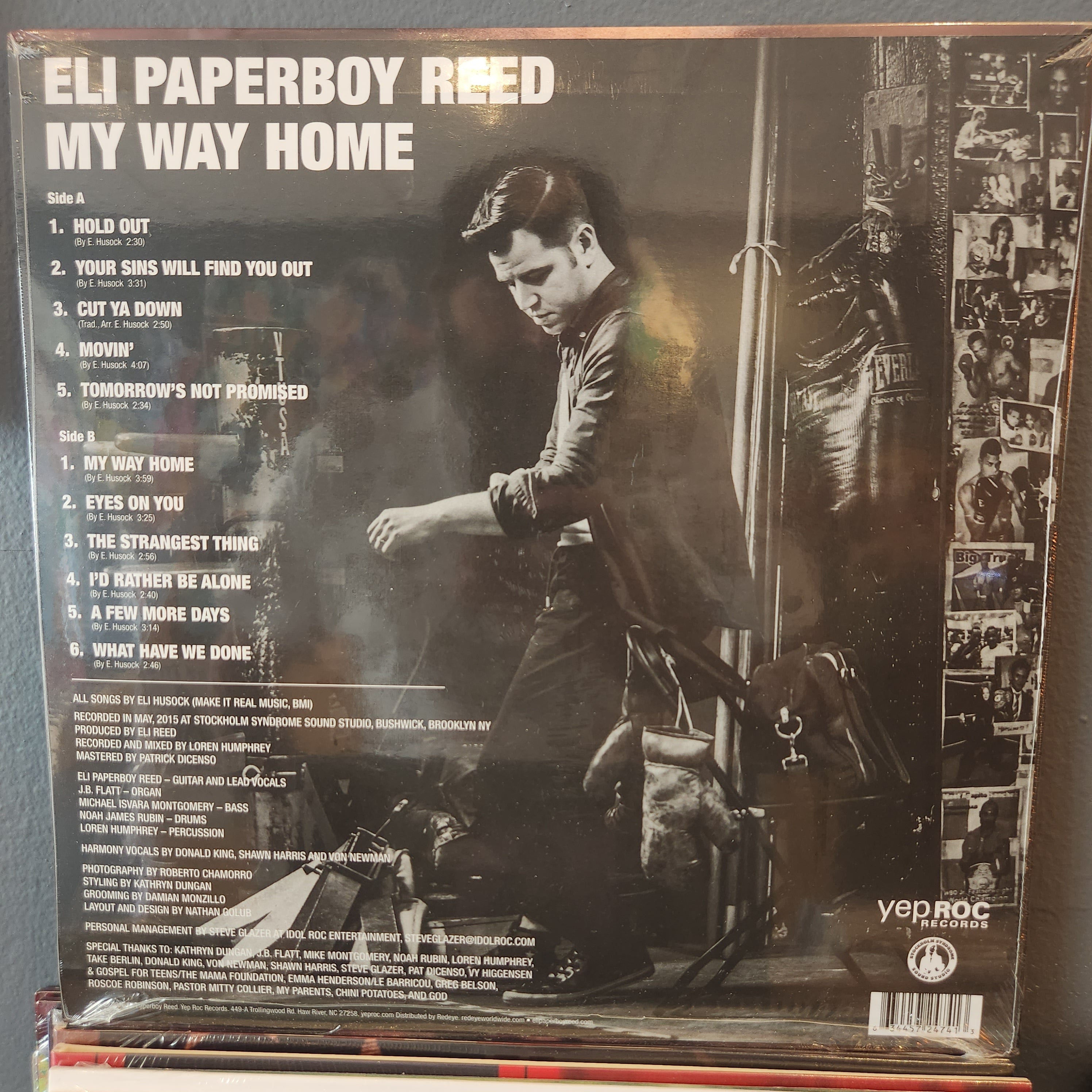 Eli Paperboy Reed - My Way Home Vinyl LP Record | Authentic Blues & Soul Music | Perfect for Collectors and Music Lovers