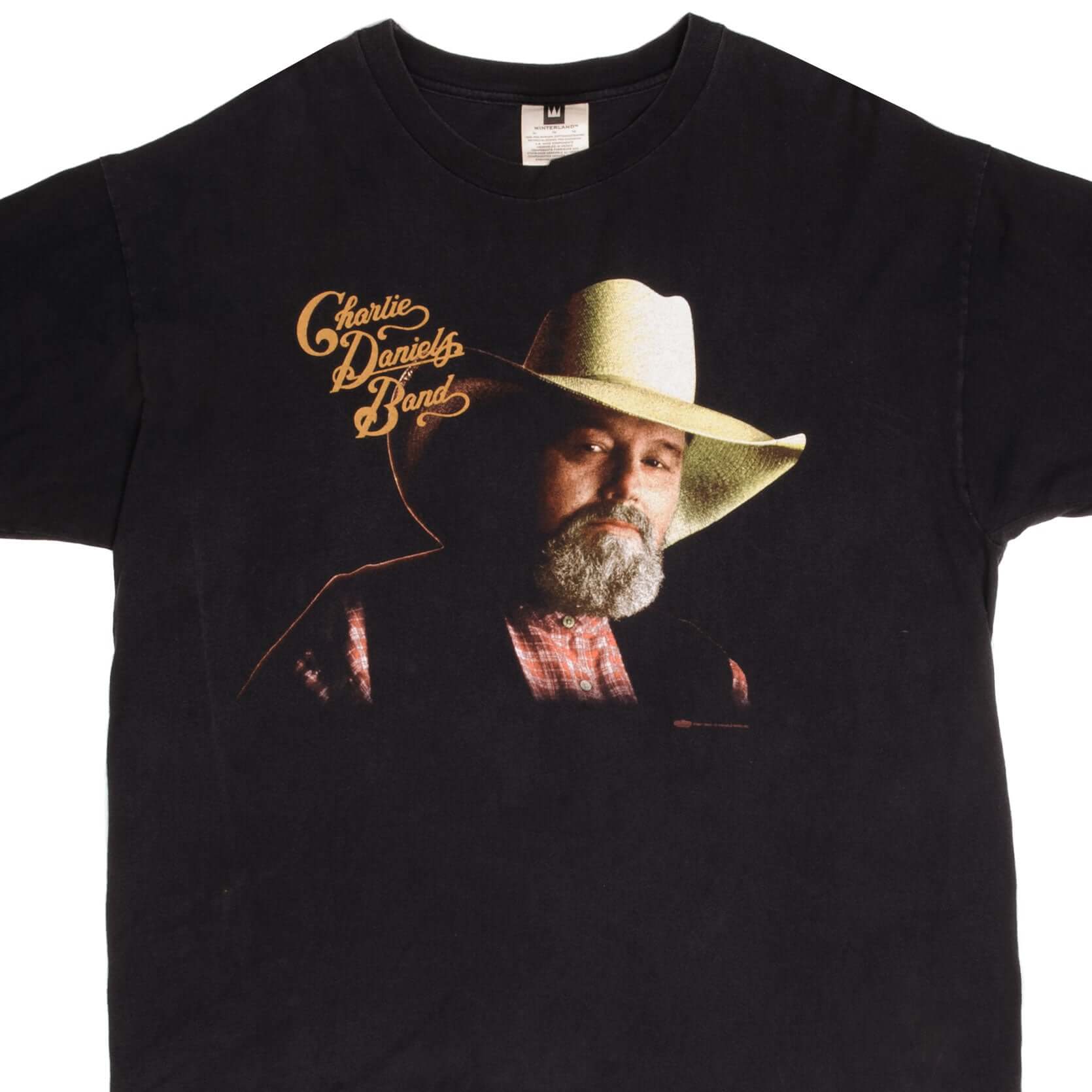 Vintage Charlie Daniels Band 1997 Graphic Tee Shirt - XL Size - Retro Music Band Merch for Concerts & Casual Wear