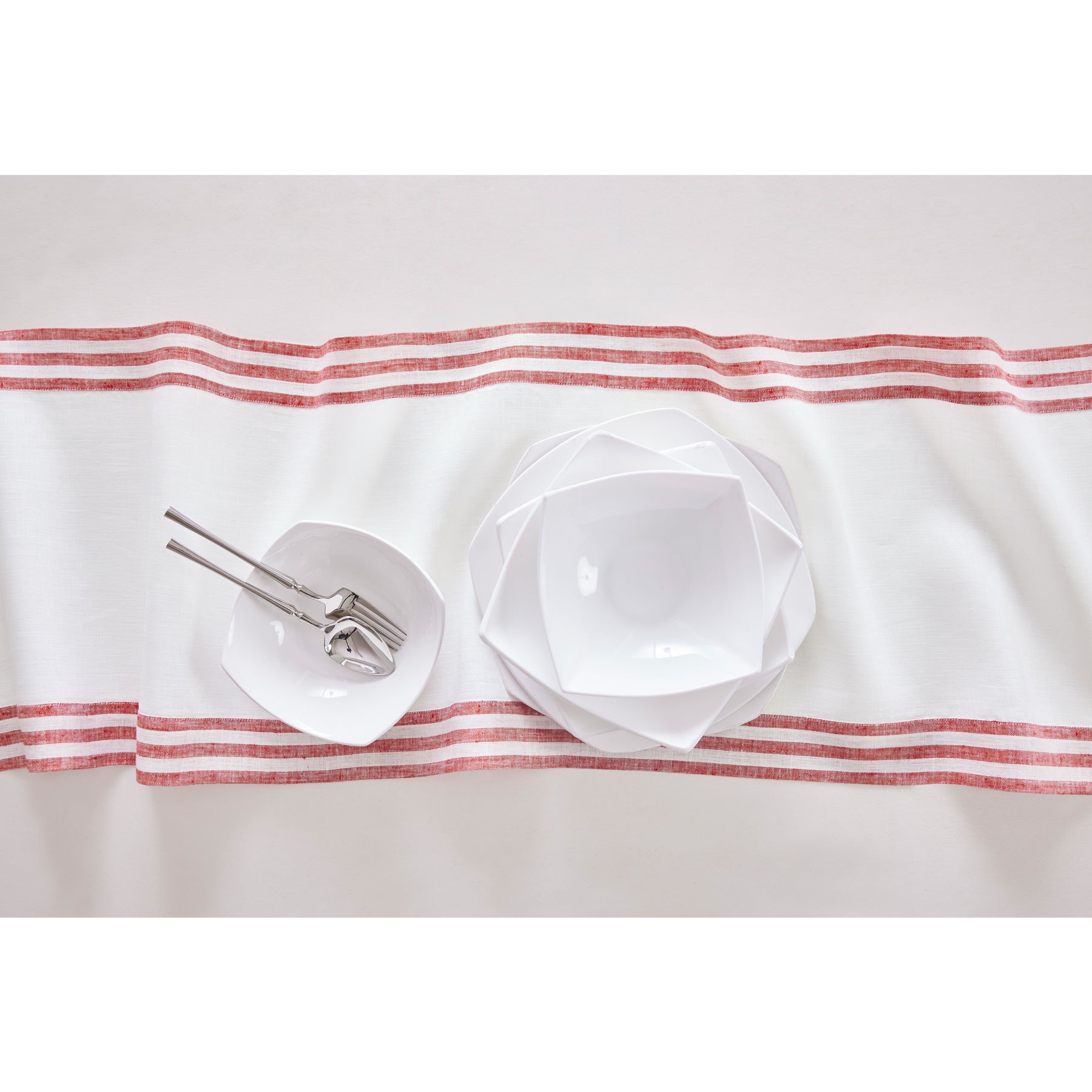Elegant Mila Table Runner - Premium Linen Dining Decor for Weddings, Holidays & Everyday Use