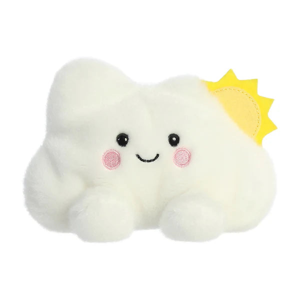 Palm Pals Summer Cloud Plush Toy - Adorable Mini Stuffed Animal for Kids & Collectors | Perfect for Gifts, Room Decor, and Stress Relief