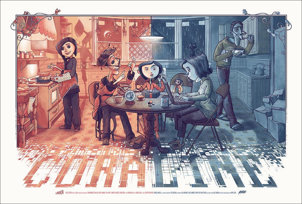 Coraline Movie Poster - High-Quality Print for Home Decor, Gifts & Fan Collections | Perfect for Bedrooms, Living Rooms & Theaters