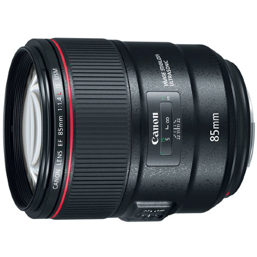 Canon EF 85mm f/1.4L IS USM Lens - Professional Portrait Photography Lens with Image Stabilization for DSLR Cameras - Perfect for Wedding, Studio & Low Light Shooting