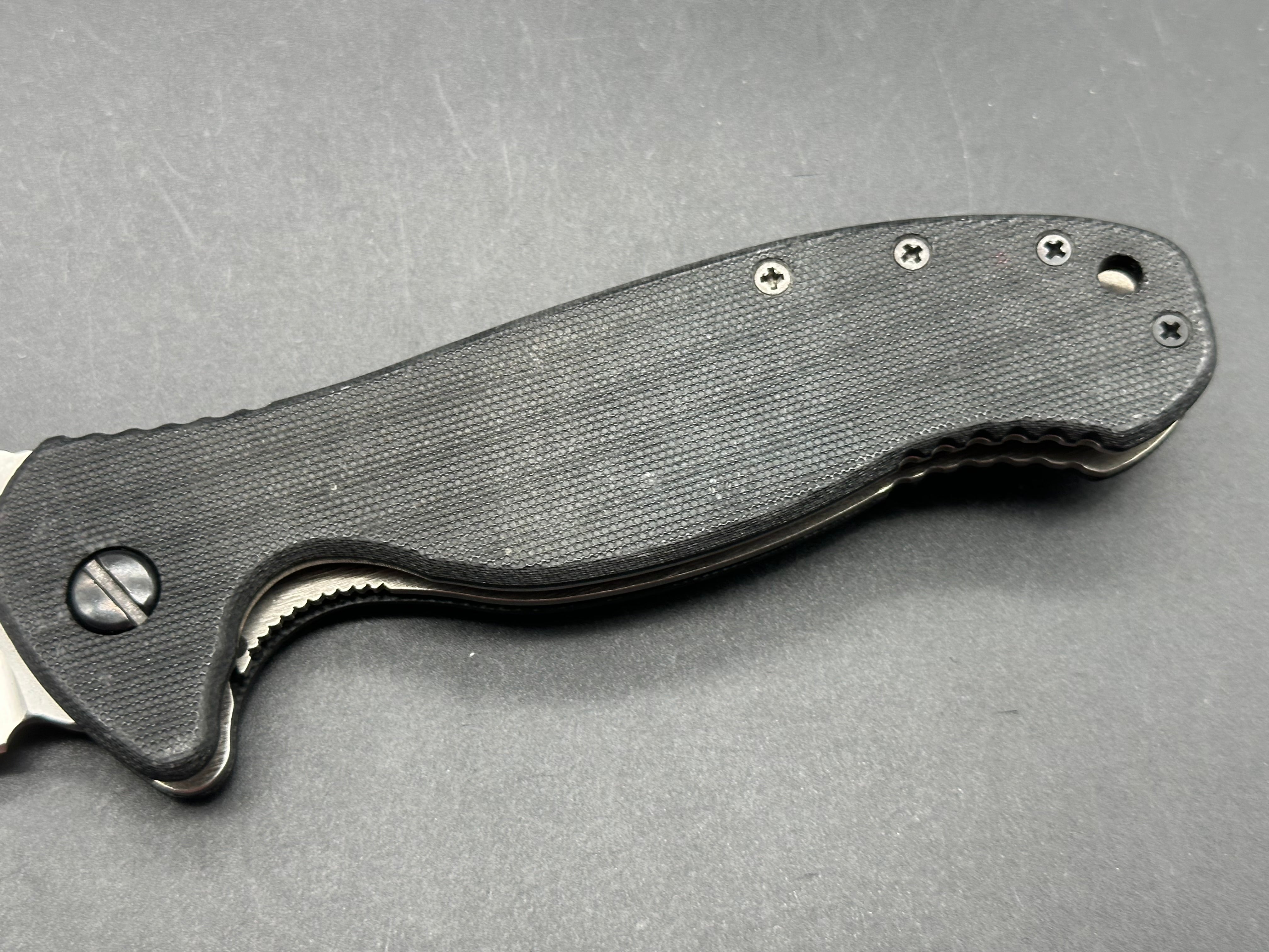 Emerson Patriot Knife - Premium Tactical Folding Knife with Durable Stainless Steel Blade - Serial #223 - Ideal for Camping, Hiking, and Outdoor Survival Gear
