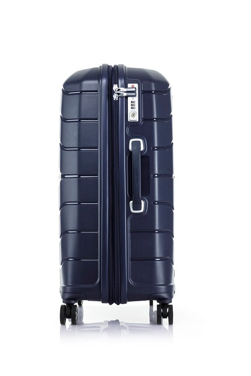 Samsonite OC2lite 28-Inch Medium 4-Wheel Hardside Spinner Luggage Suitcase - Navy Blue | Lightweight & Durable Travel Luggage for Business Trips & Vacations