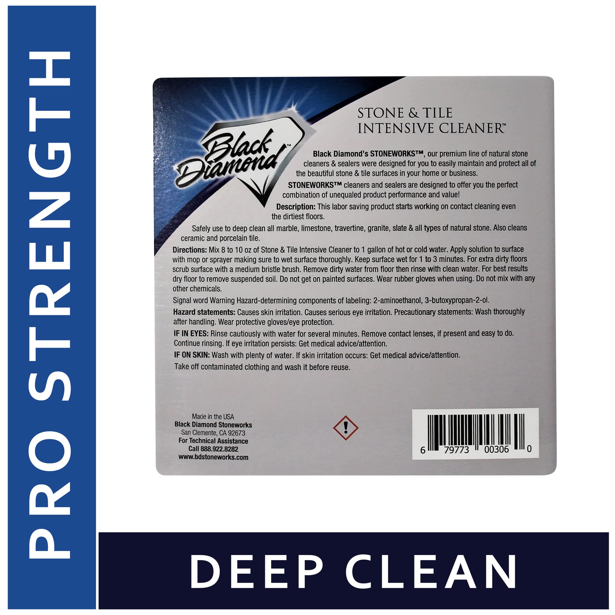 Premium Color Enhancer & Sealer for Natural Stone, Pavers, Limestone, Travertine, Slate & Brick | 1-Quart Concentrated Intensive Cleaner for Stone & Tile | Restores & Protects Patios, Walkways & Countertops