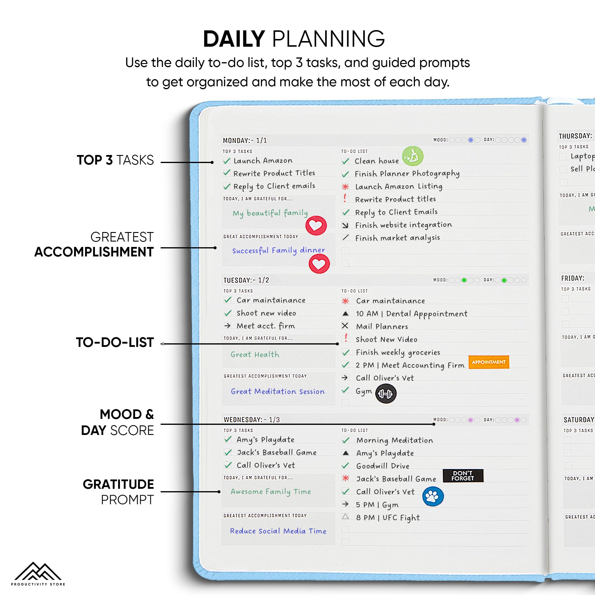 2025-2026 Productivity Planner - 5.8