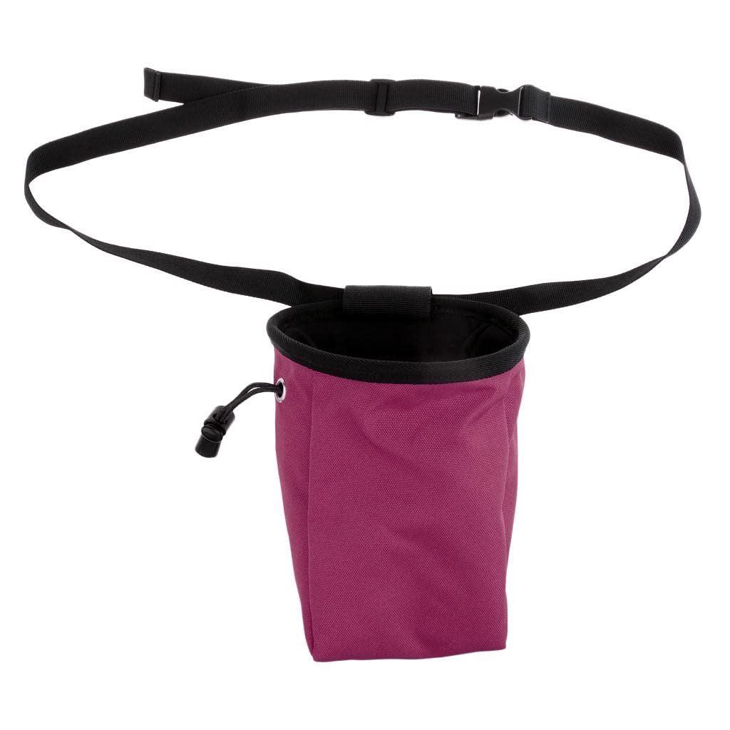 Tachiuwa Chalk Bag for Rock Climbing & Caving - Adjustable Waist Belt with Secure Zipper Pocket | Perfect for Bouldering, Gym Training & Outdoor Adventures