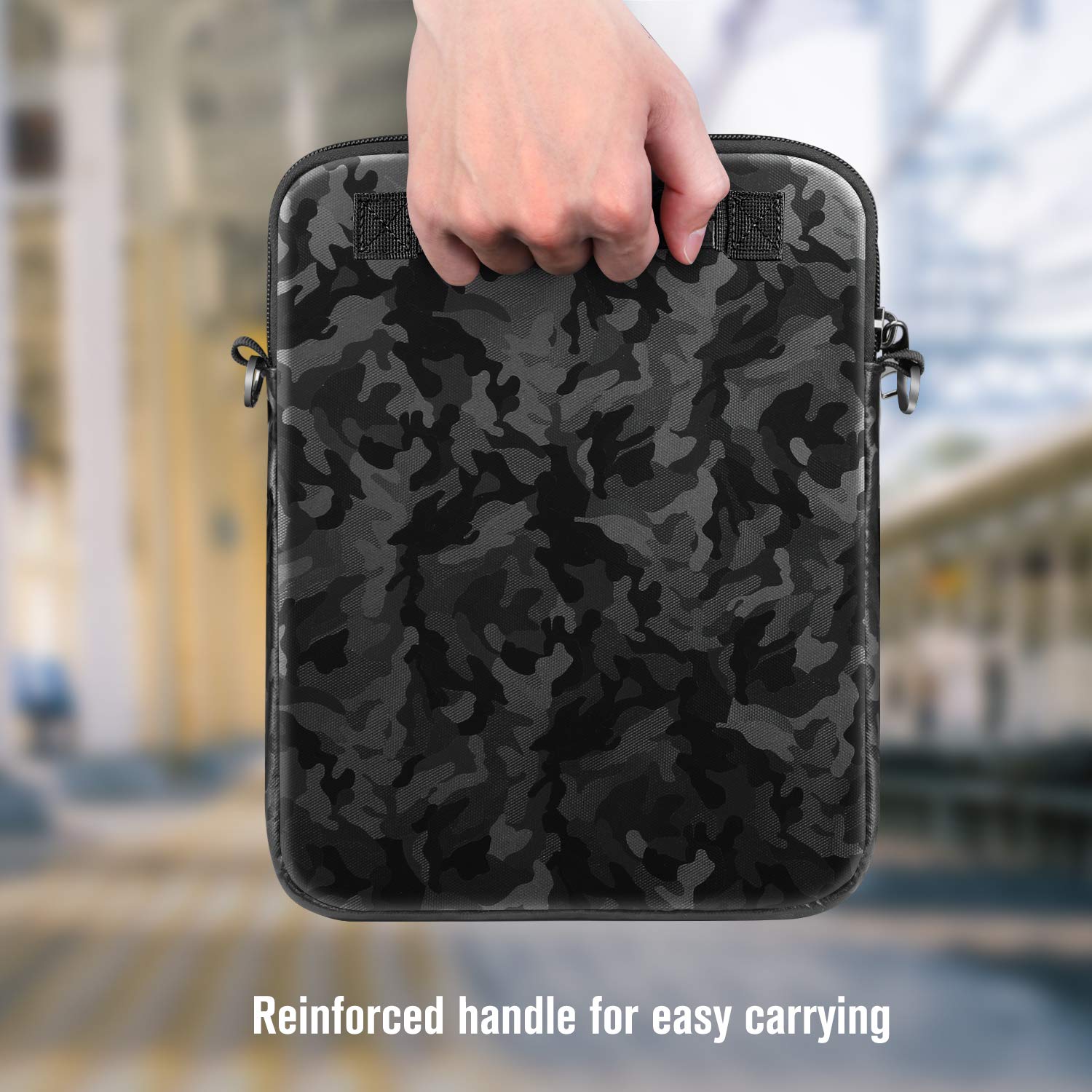 FINPAC 11 Inch Tablet Sleeve Case - Protective Briefcase Shoulder Bag for 11