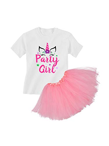 White Youth Shirt + Pink Tutu