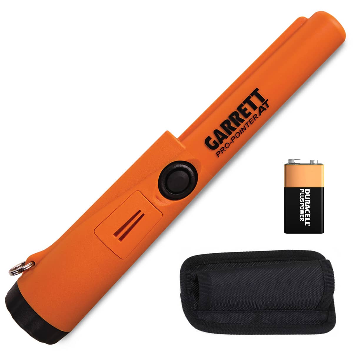 Garrett Pro Pointer AT Metal Detector Pinpointer - Waterproof All Terrain Treasure Hunting Tool with Dig Pouch & Edge Digger - Perfect for Beach, Field & Gold Prospecting Adventures