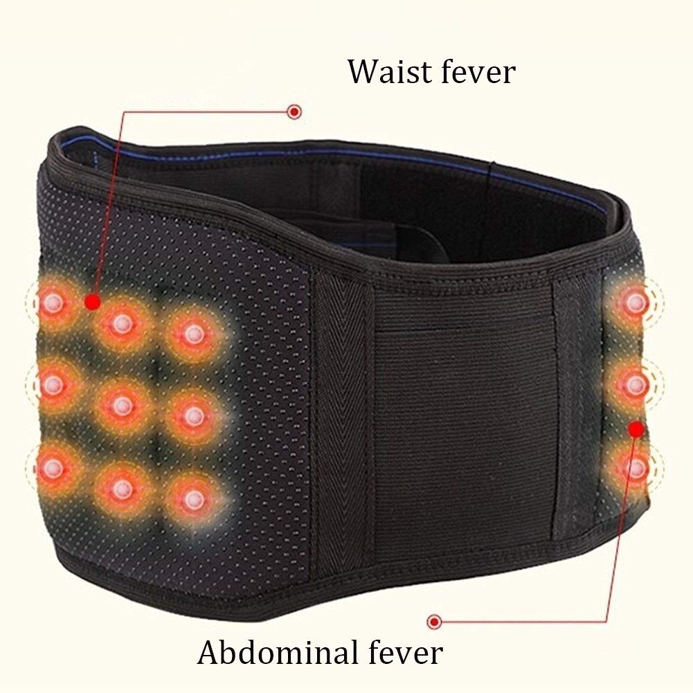 ZFF Compression Back Brace for Sciatica & Lower Back Pain Relief - Adjustable Lumbar Support Belt for Men & Women - Waist & Hip Stabilizer for Workouts, Exercise & Daily Use (Size XL) - Ideal for Office, Gym & Post-Surgery Recovery