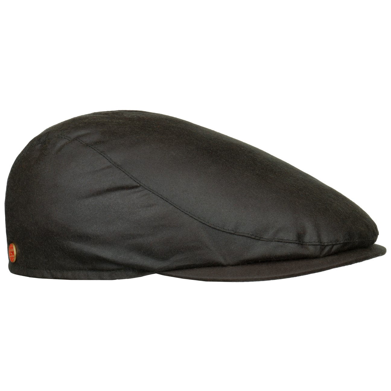 Stylish Matteo Plus Waxed Cotton Flat Cap by Mayser - Classic Men's Hat for Outdoor Activities & Casual Wear