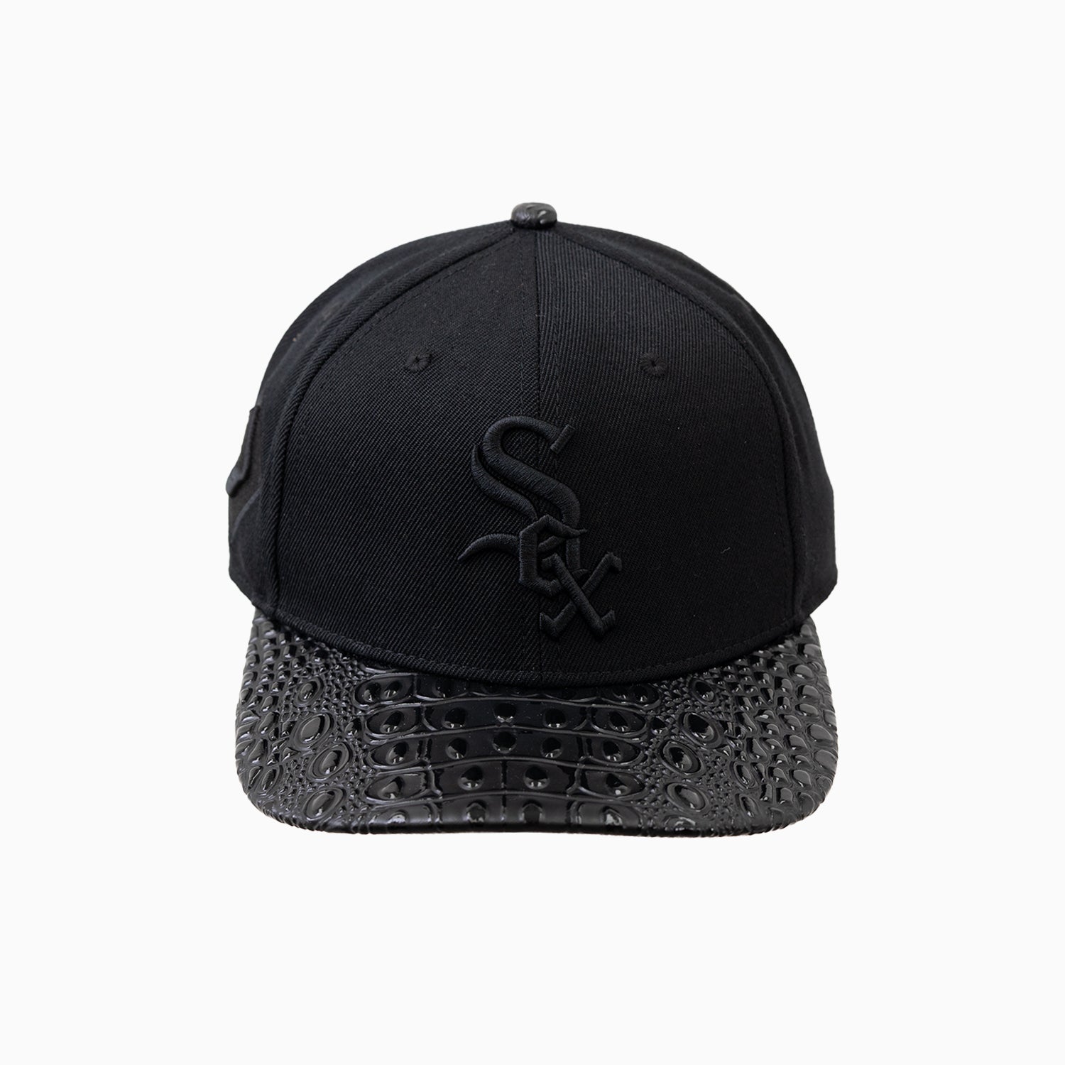 Chicago White Sox MLB Official Leather Visor Hat for Baseball Fans - Perfect for Games, Outdoor Sports & Sun Protection