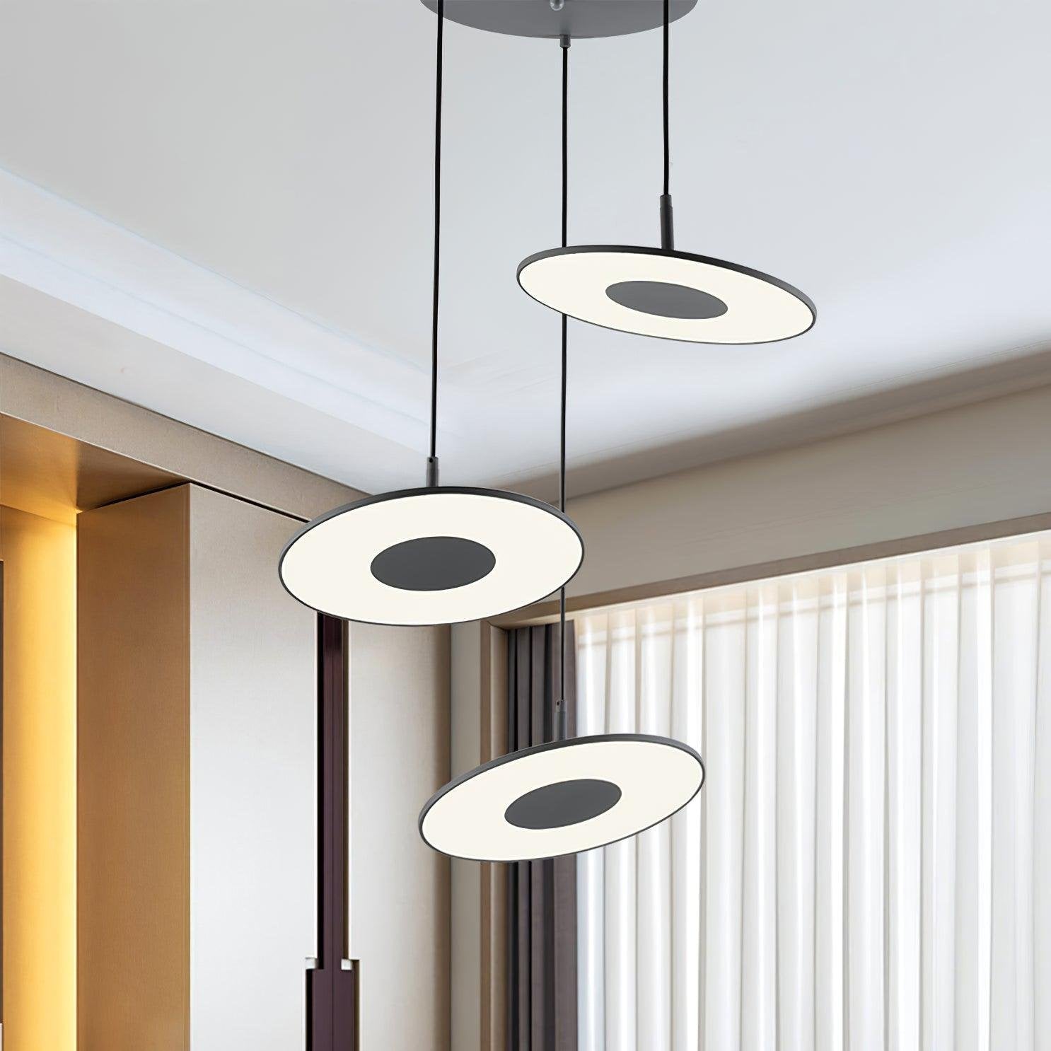 Circa Pendant Lamp - Modern Hanging Light Fixture for Kitchen Island, Dining Room & Living Room | Adjustable Height, Sleek Design, Energy Efficient LED Lighting