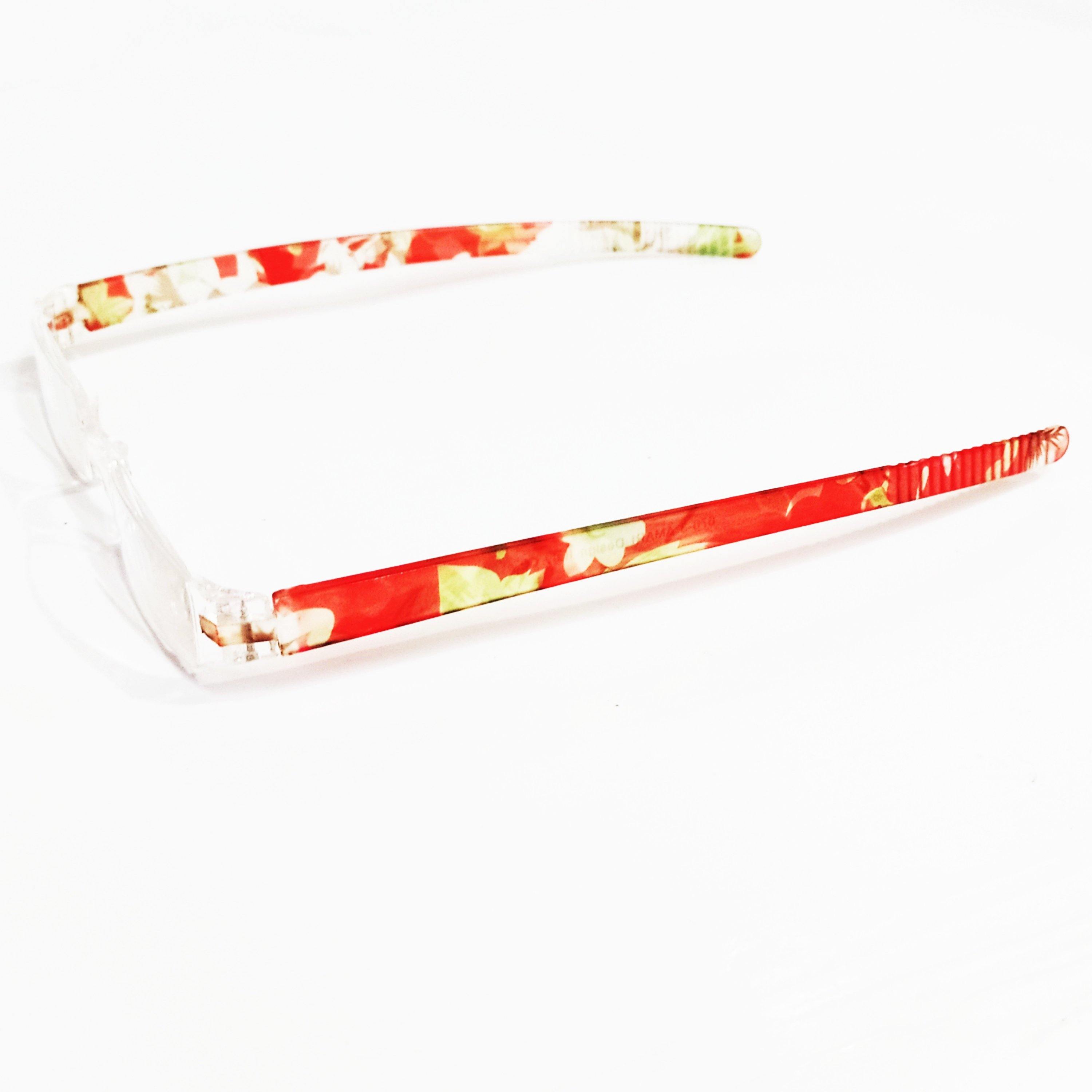 Power Plus +2.50 Reading Glasses with Floral Design - 670 3 Pack for Women & Men - Lightweight Comfortable Readers for Reading, Crafts, and Close Work