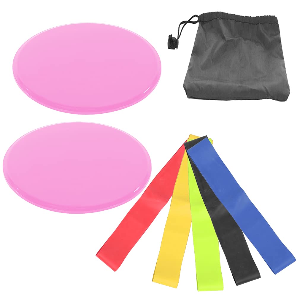 Shanrya 336g Fitness Sliders - Workout Sliding Discs for Home Gym, Aerobics, Calisthenics & Street Workout - Perfect for Core Training, Leg Exercises & Quick Reps