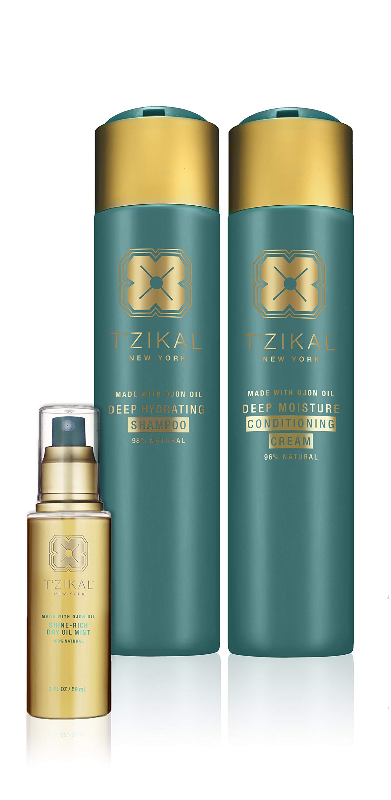 T’zikal Restoration Project with Ojon Oil (Large) - Natural Hair Repair Treatment for Dry, Damaged, Color-Treated & Bleached Hair - Deep Conditioning Mask - Paraben Free - Perfect for Salon-Quality Hair Care at Home