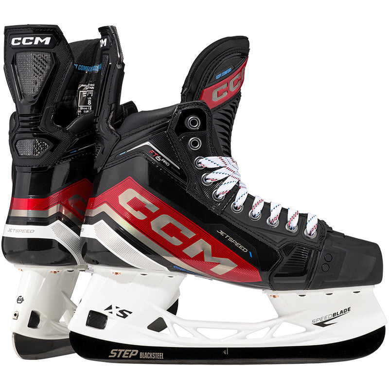 CCM JetSpeed FT6 Pro Intermediate Ice Hockey Skates - High-Performance Hockey Skates for Competitive Play & Training on Ice