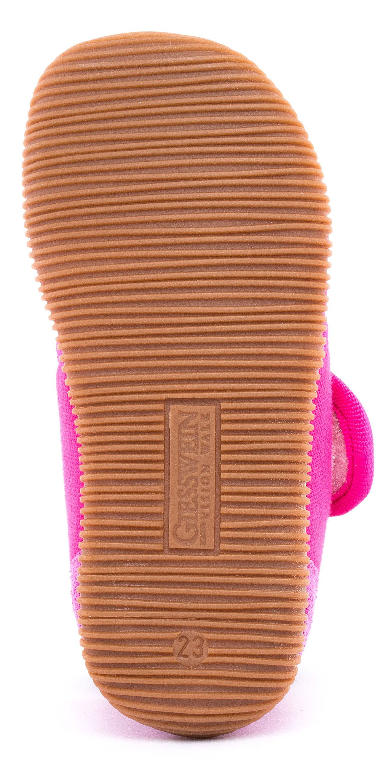Giesswein Women's Merino Wool Slippers Size 4 US - Soft & Warm Indoor/Outdoor House Shoes in Pink - Perfect for Cozy Home, Office & Winter Wear