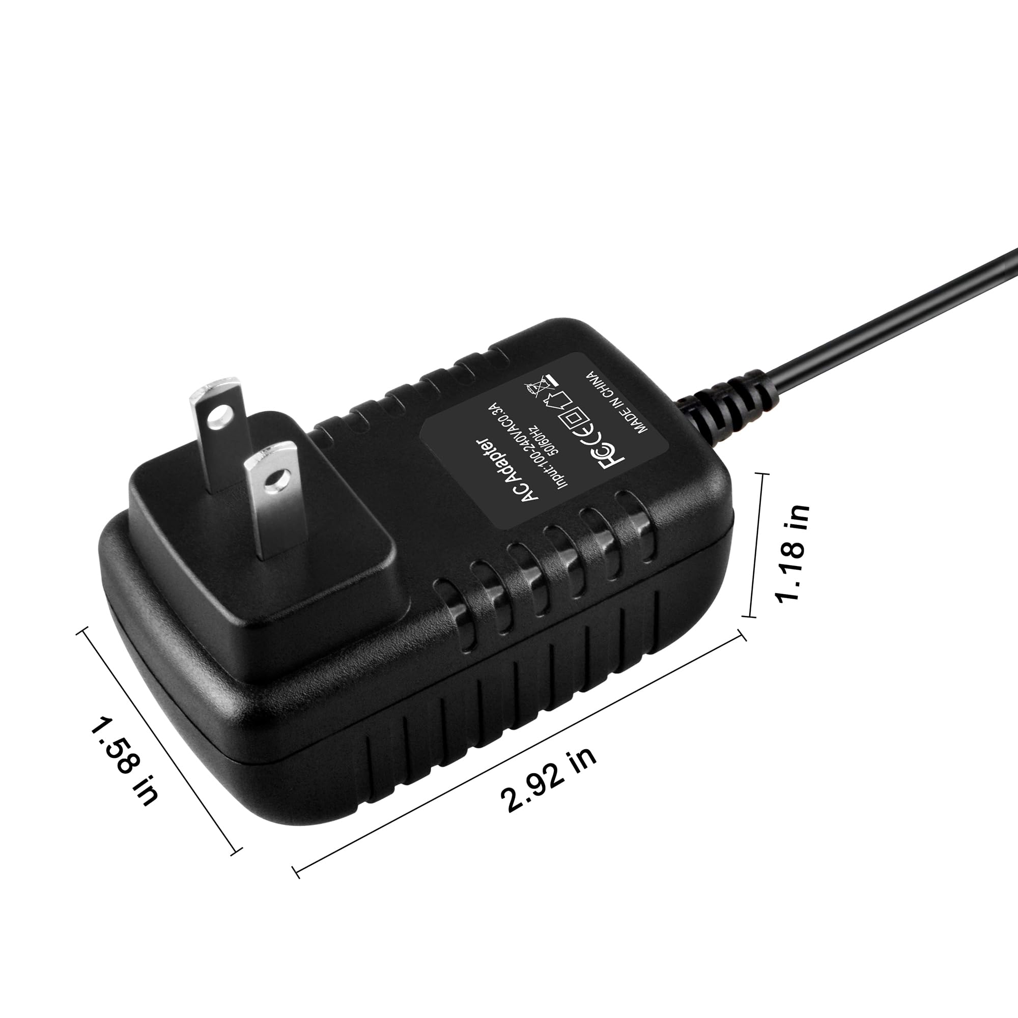 PK Power AC/DC Adapter Replacement for Sony MZ-R55 MZ-R70 MZ-R909 MZ-N1 MZ-N700 MZ-N710 MZ-N910 MZ-NH900 MiniDisc Player & Hi-MD Walkman - Perfect for Home, Office, and Travel Music Listening
