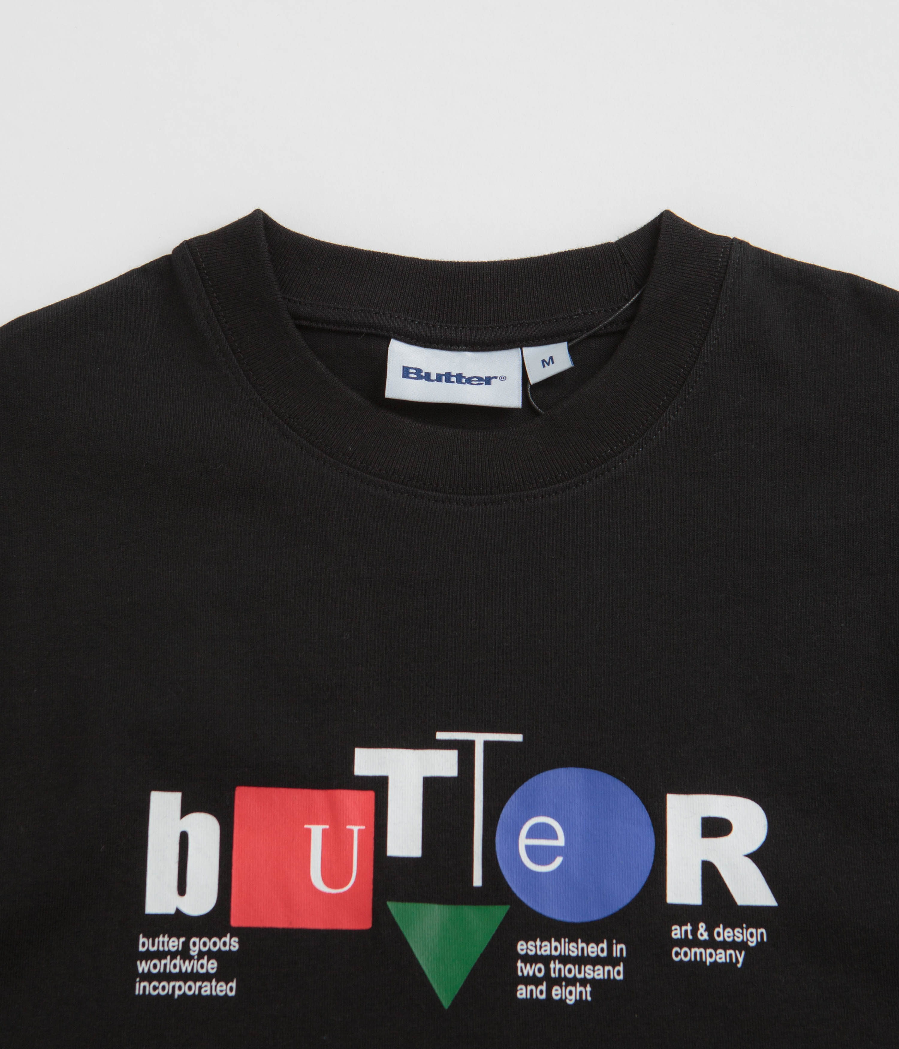 Butter Goods Design Co Black Graphic T-Shirt - Stylish & Comfortable Cotton Tee for Men & Women - Perfect for Casual Wear, Street Style & Everyday Outfits