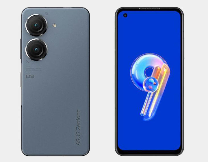 ASUS ZenFone 9 AI2202 5G Smartphone - 128GB Storage, 8GB RAM, Dual SIM, GSM Unlocked (Midnight Blue) - Compact Flagship Phone for Gaming, Photography & Travel