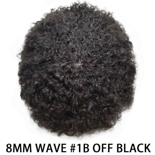 1B# OFF BLACK-8mm wave