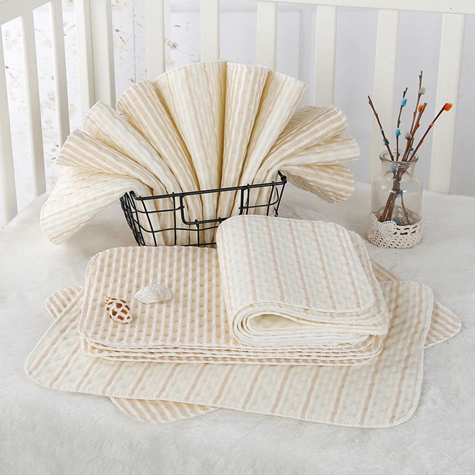 Breathable Baby Changing Mat & Compact Diaper Pad - Portable Nursery & Hospital Changing Station for Newborns - Perfect for Home, Travel & Daycare Use