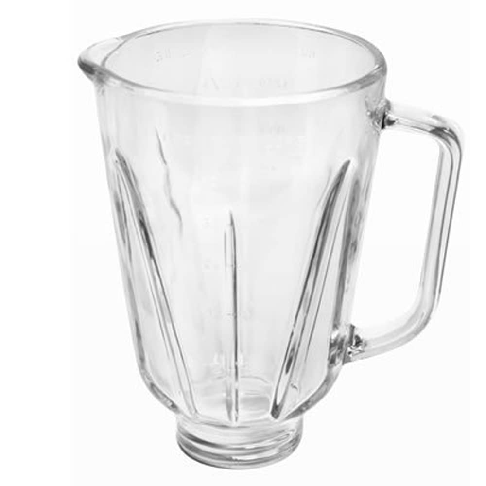 Hamilton Beach Blender Replacement 5-Cup 40oz Round Glass Pitcher & Container - Compatible with Model 3310-656 - Perfect for Smoothies, Shakes & Food Prep