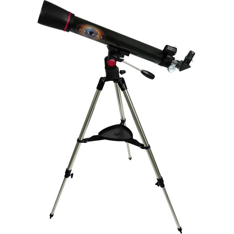 Celestron COSMOS 60AZ Telescope for Beginners - 60mm Aperture Refractor Telescope with Adjustable Tripod & Smartphone Adapter - Perfect for Stargazing, Moon Viewing & Outdoor Adventures
