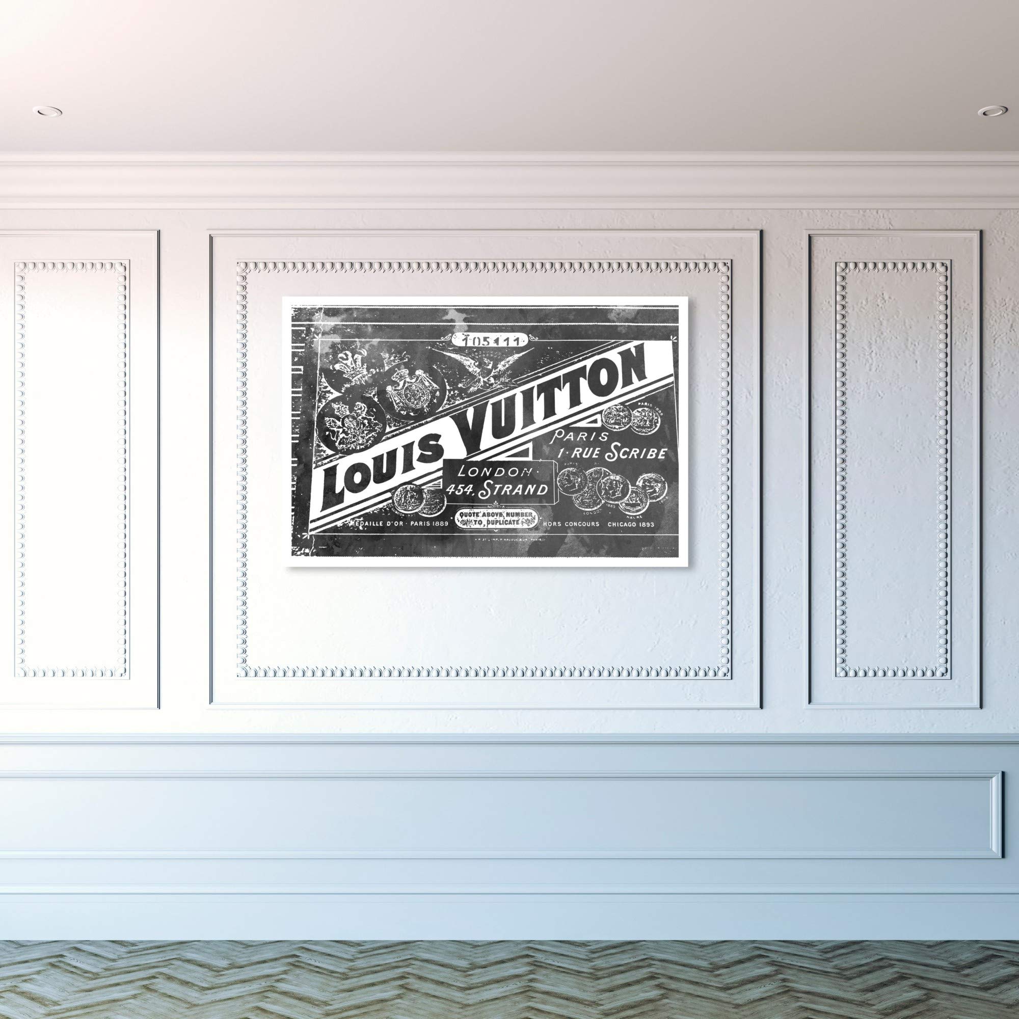 Oliver Gal Artist Co. '454 Strand Night' Fashion Glam Wall Art Canvas Print - 45x30 Inches Modern Home Decor for Living Room, Bedroom & Office