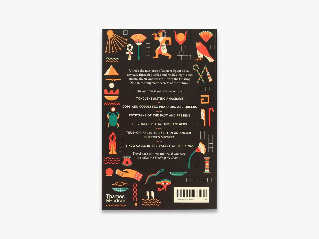 The Sphinx Riddle Puzzle - Ancient Egyptian Mythology Brain Teaser for Adults & Kids - Perfect for Game Nights, Classroom Activities & Gift Giving