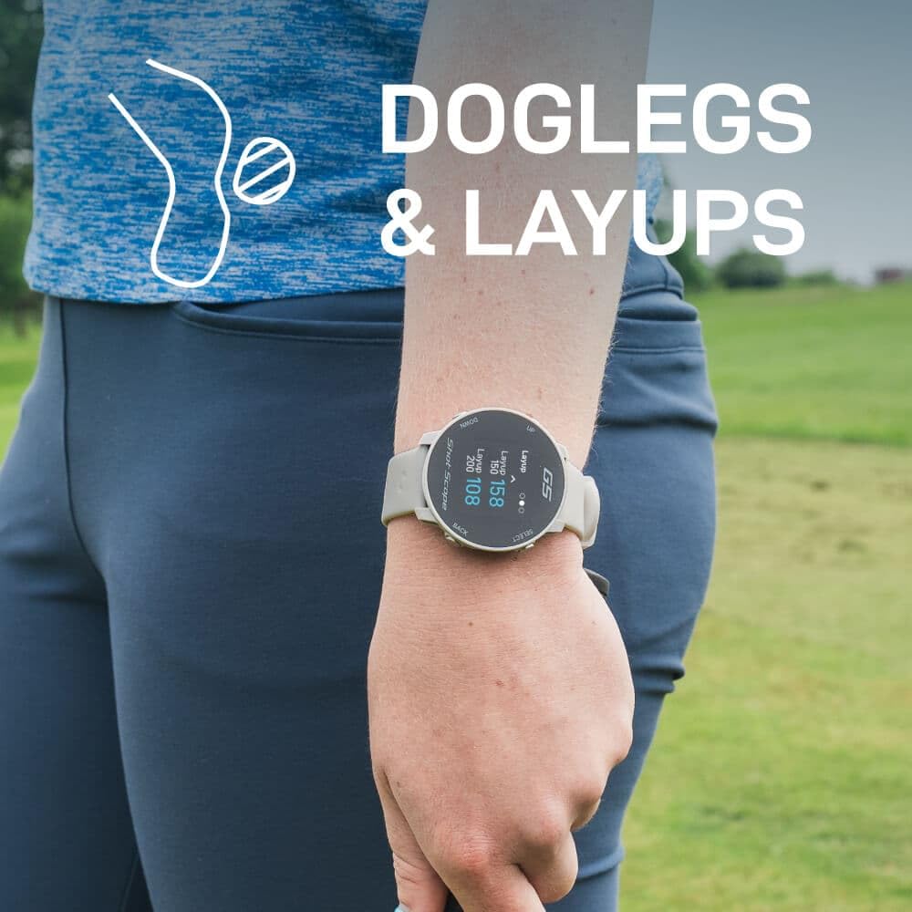 Shot Scope G5 Golf GPS Watch - Grey | Accurate Golf Rangefinder & Performance Tracker | Perfect for Golfers & Outdoor Sports Enthusiasts