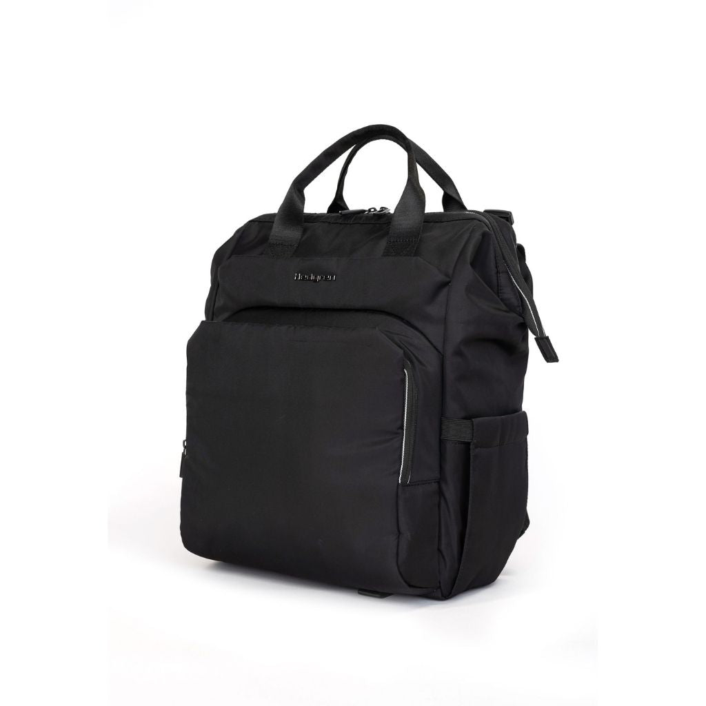 Hedgren Cherub Baby Backpack with Changing Mat - Black | Waterproof Diaper Bag for Travel, Daycare & Outdoor Adventures | Perfect for Parents & Caregivers
