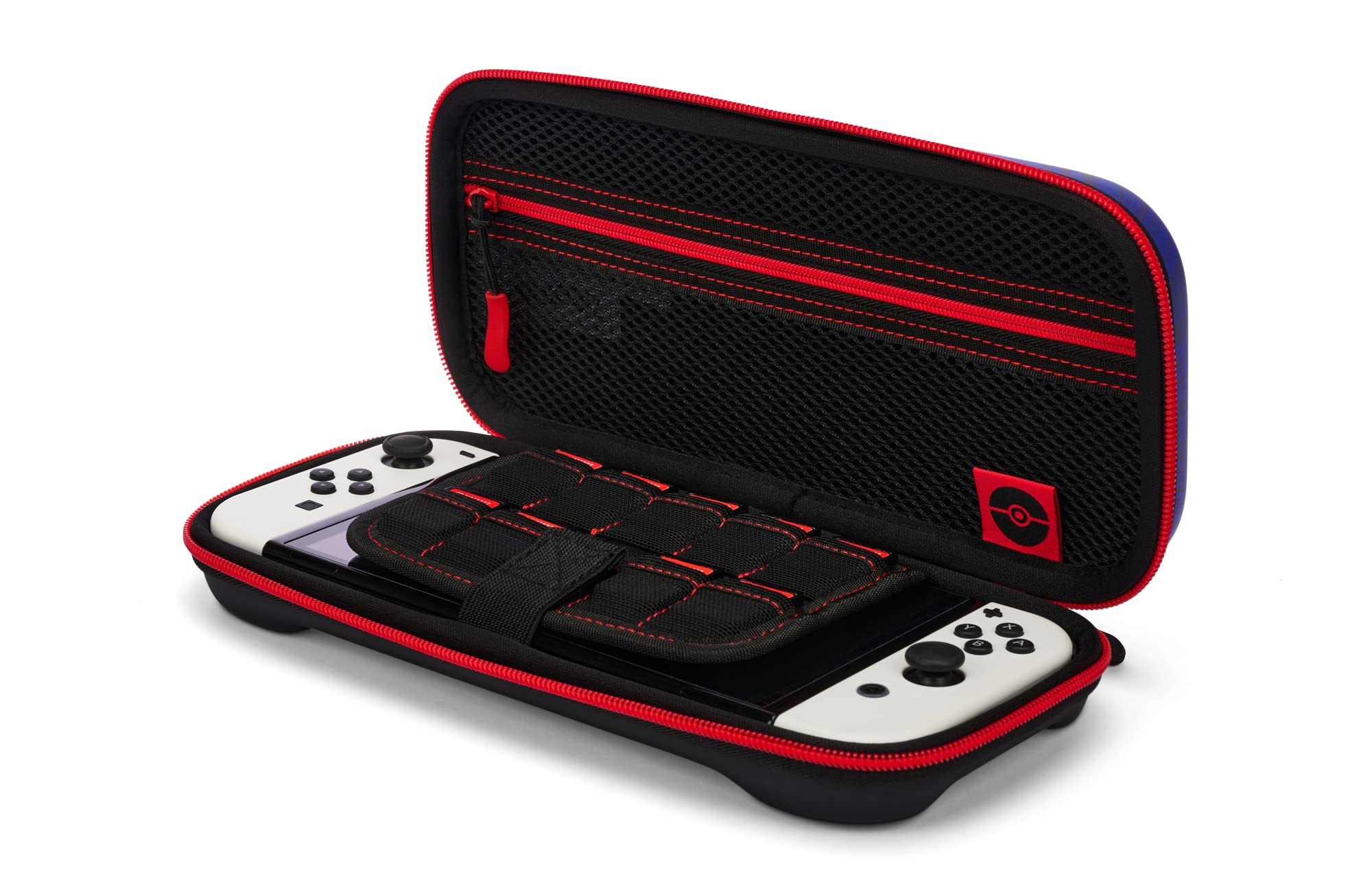 PowerA Officially Licensed Pokémon Pikachu vs. Dragonite Protective Case for Nintendo Switch OLED/Switch/Switch Lite - Durable Gaming Storage Case with Scratch Protection - Perfect for Travel, Home Gaming & Console Accessories