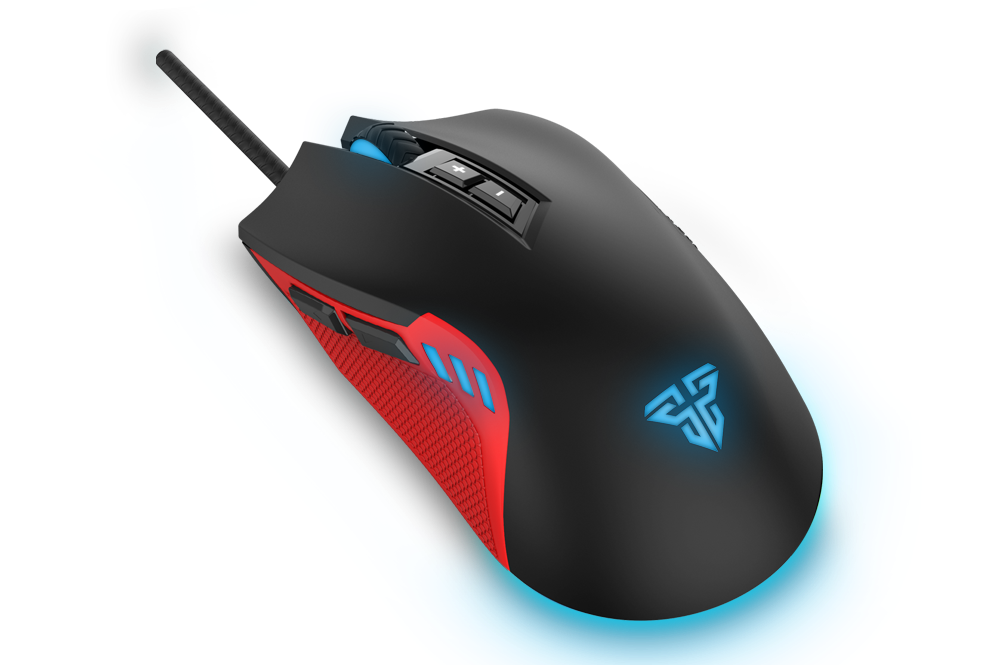 Fantech Phantom USB Gaming Mouse - 125Hz Polling Rate, Ergonomic Design for PC & Laptop - Perfect for FPS, MOBA & Office Work