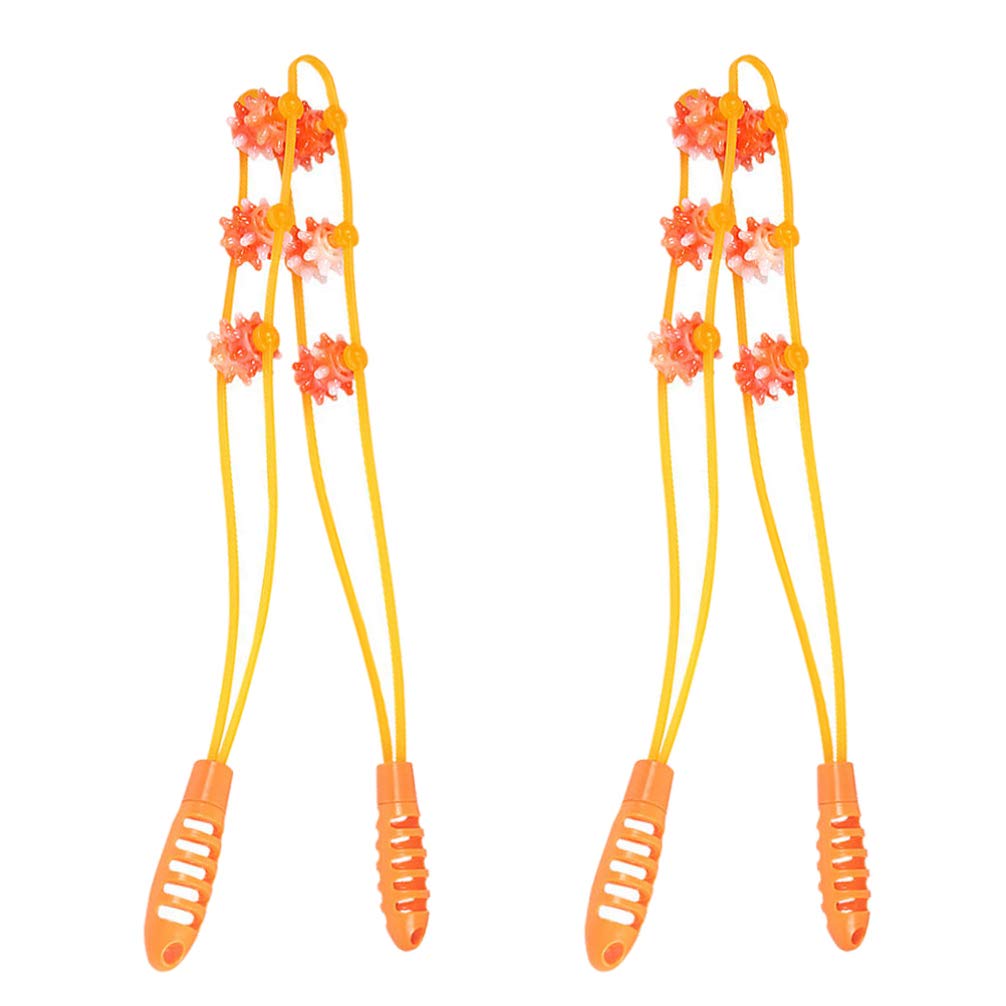 MILISTEN Leg Roller Stick 2 Pack - PP Massage Roller for Back, Legs & Body Pain Relief - Perfect for Home, Office & Gym Use