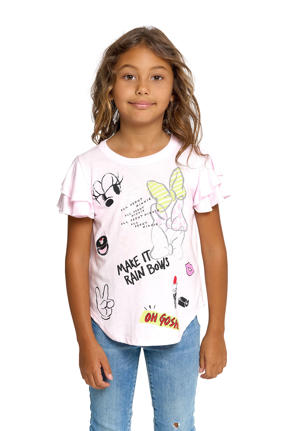 Minnie Mouse Ruffle Top for Women - Cute Disney Character Blouse for Casual Wear & Theme Parks
