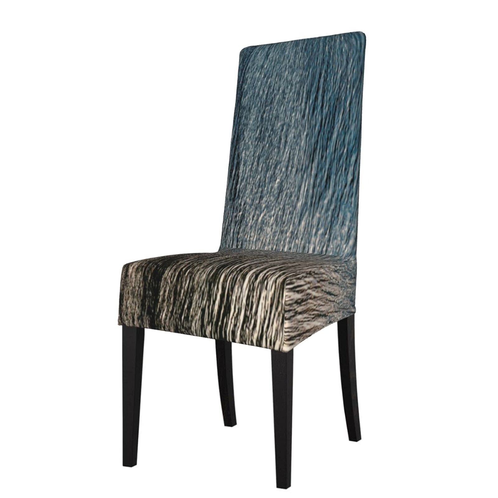 Stretchable Spandex Dining Room Chair Covers - Washable & Removable Kitchen Chair Slipcovers (Set of 4) - Perfect for Restaurants, Home Dining Rooms & Event Decor