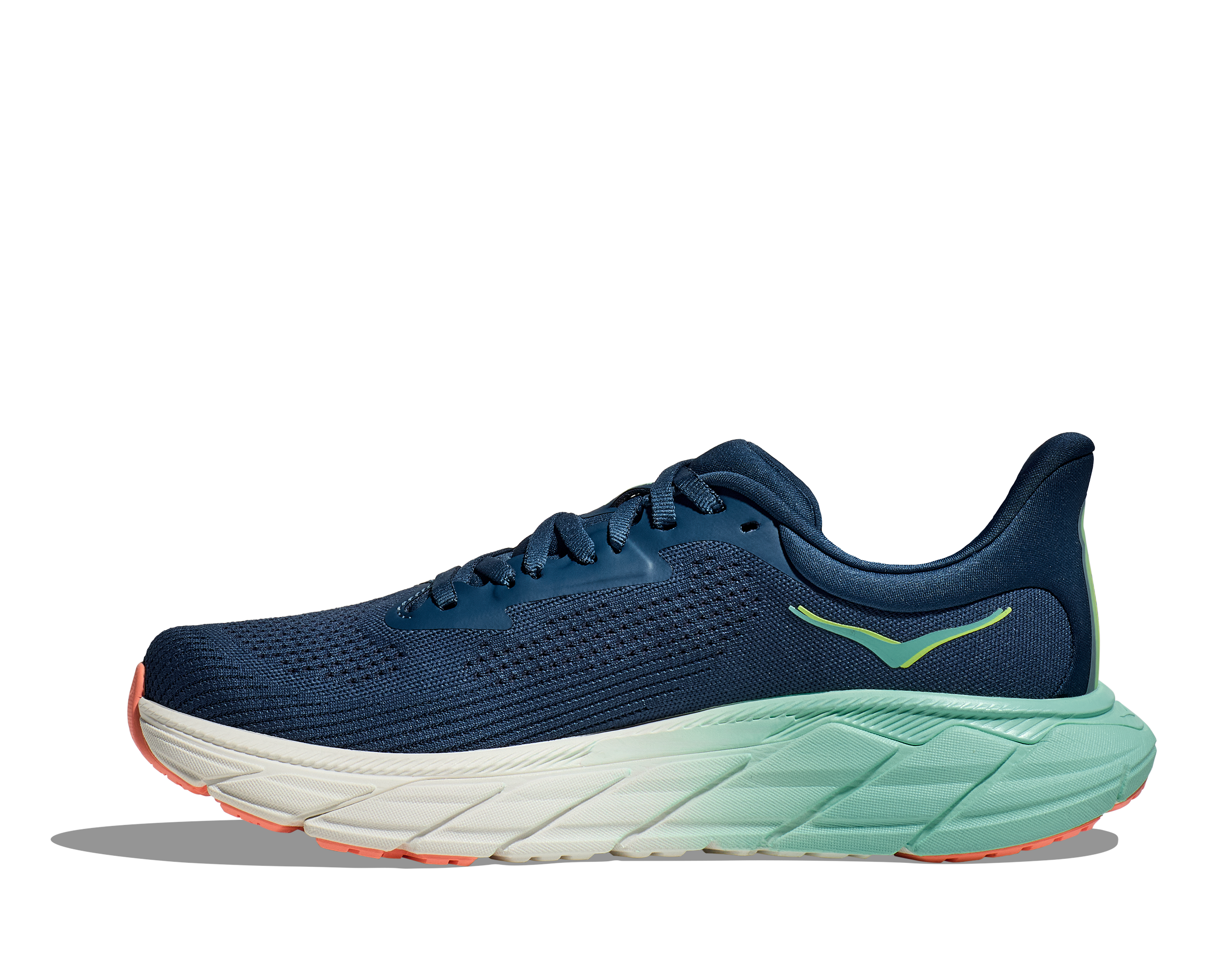 HOKA Women's Arahi 7 Running Shoes - Midnight/Seafoam | Stability & Cushion for Road Running, Walking & Daily Wear