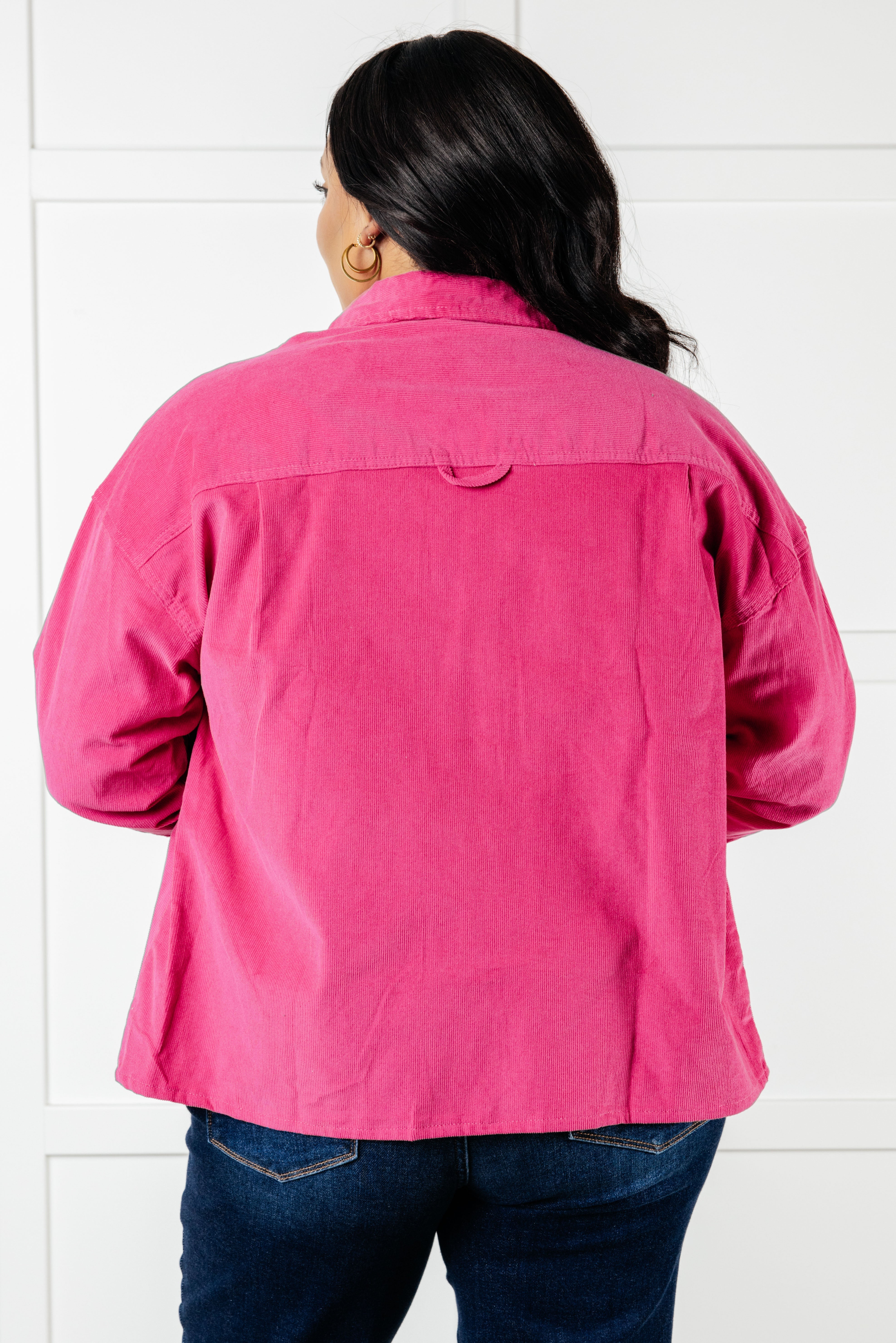 Stylish Pink Jacket for Women - Trendy Lightweight Outerwear for Spring & Fall - Perfect for Casual Outings, Travel & Layering