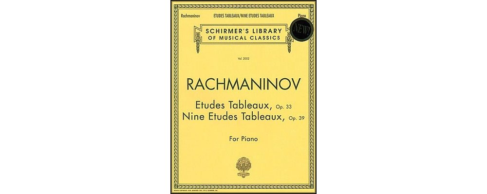 Etudes Tableaux, Op. 33 & 39: Schirmer Library of Classics Volume 2002 Piano Solo Sheet Music | Classical Piano Exercises & Repertoire | Perfect for Piano Practice, Performances & Music Education