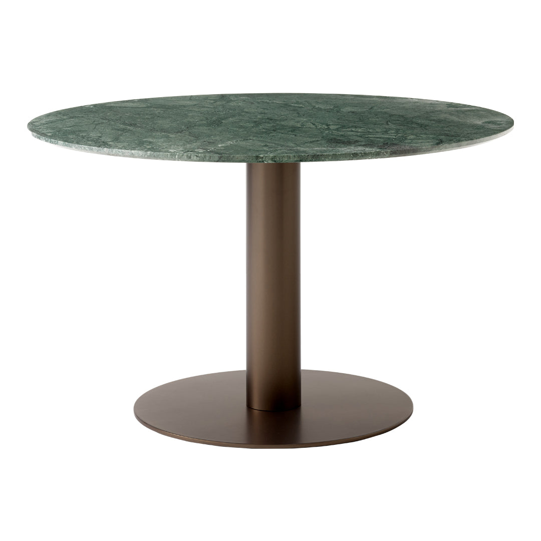 SK12 Modern Dining Table with Center Base - Perfect for Small Spaces, Apartments, and Cozy Kitchens