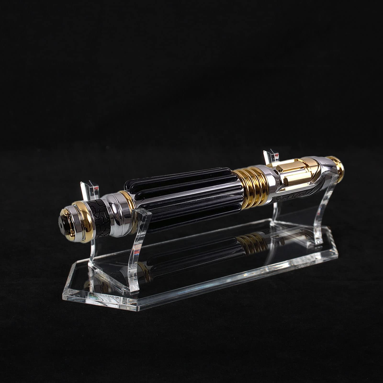 WANLIAN Clear Acrylic Lightsaber Stand - Display Case for Star Wars Collectibles - Perfect for Showcasing Lightsabers in Home Collections & Retail Displays