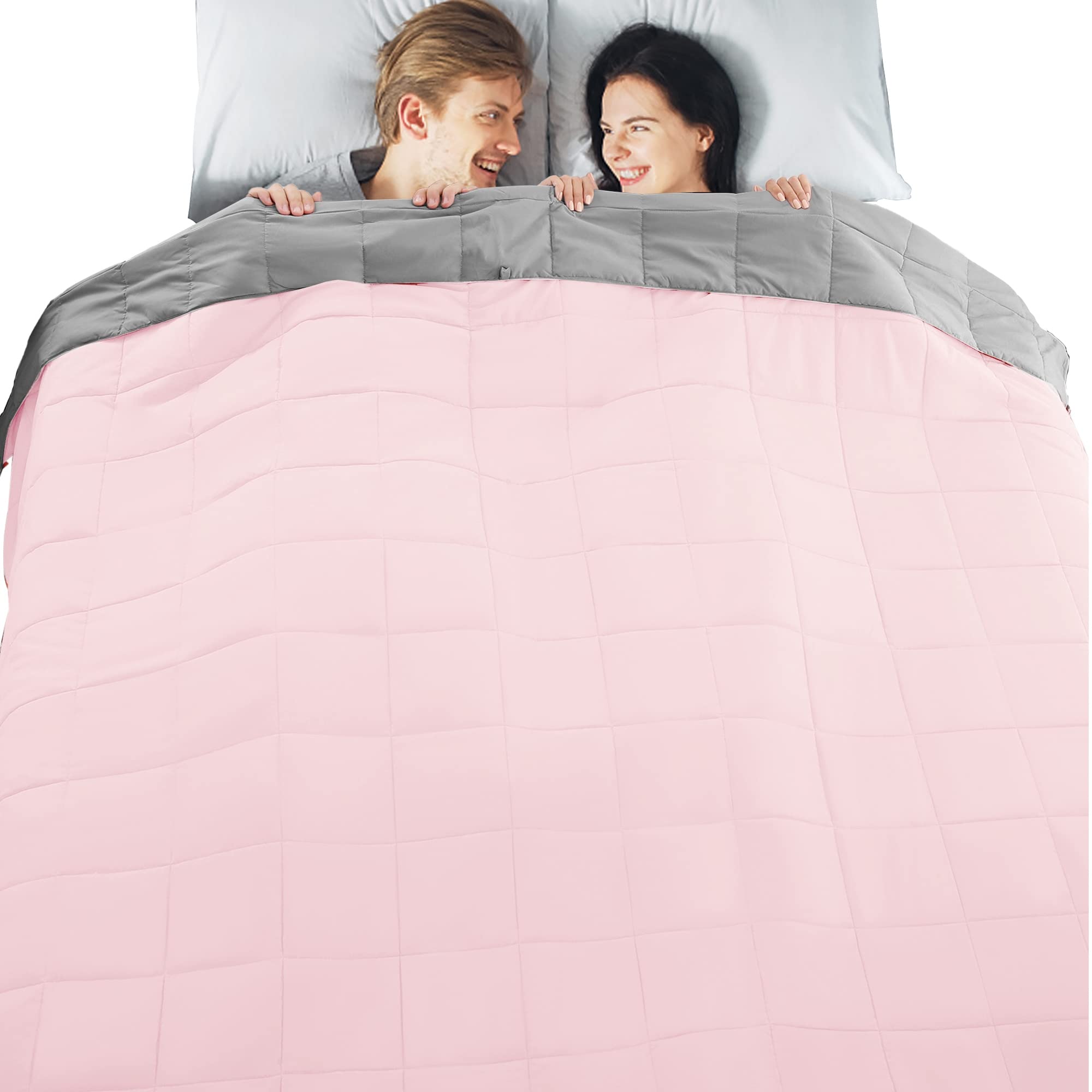 Joyching 30lbs Weighted Blanket for Adults & Couples - 86